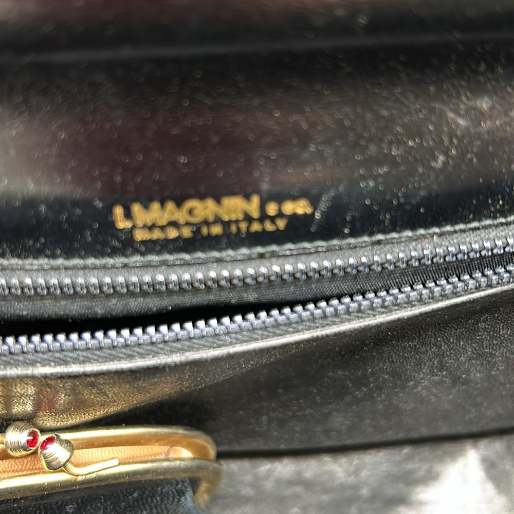 Vintage Small Black Handbag - Picture 10 of 12